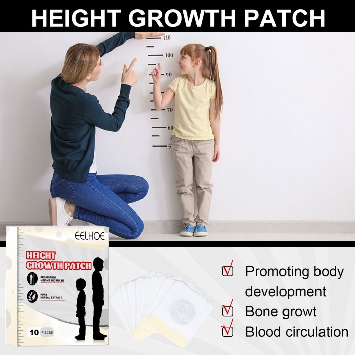 Children's Growth Stimulating Patch (3 boxes of value pack) Foot Acupoint Stimulation Patch, Height Increase Care and Health Care