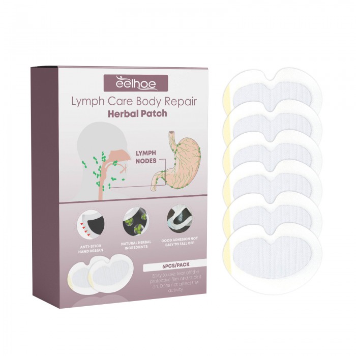 Lymphatic body care patch (3 boxes of value pack) relieves swelling and discomfort of lymph nodes