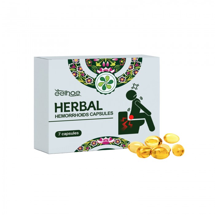 Traditional Chinese Medicine Hemorrhoids Capsules (3 boxes of value packs) repair the anus and eliminate flesh balls