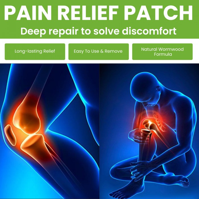 Mugwort Pain Relief Patch (3 boxes of value pack) relieves joint pain, lumbar pain, cervical pain, and knee pain