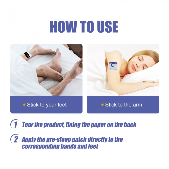 Sleep aid patches (3 boxes of value packs) Promote sleep, improve sleep quality, and promote sleep