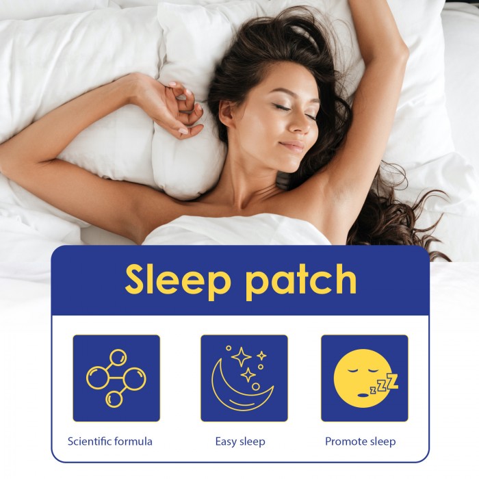 Sleep aid patches (3 boxes of value packs) relieve insomnia and promote sleep