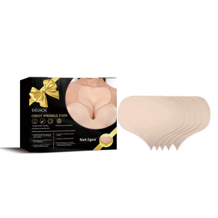 Breast anti-wrinkle patch (3 boxes of value pack) Reduce breast wrinkles Moisturize and firm cleavage skin Moisturizing silicone patch