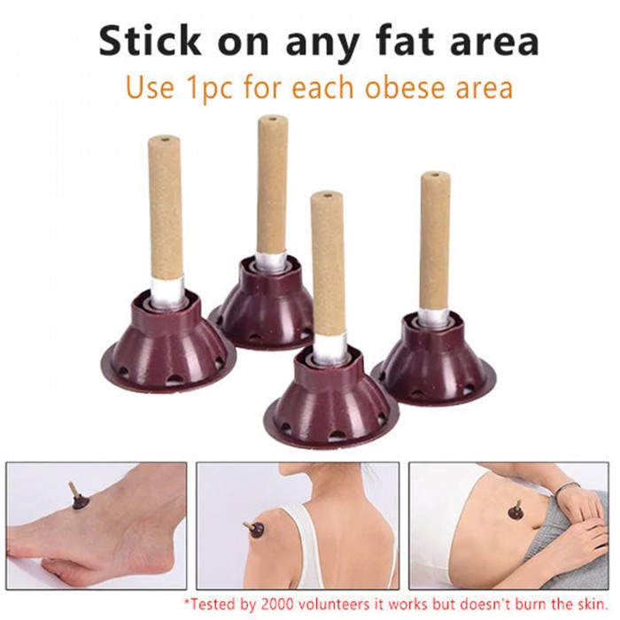 Detoxification and body shaping (3 boxes of value pack) Ginger moxibustion and heat therapy to promote fat dissolution