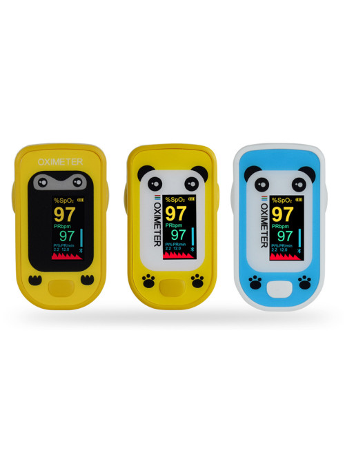 Infants and children finger clip blood oxygen saturation detector (cartoon type)