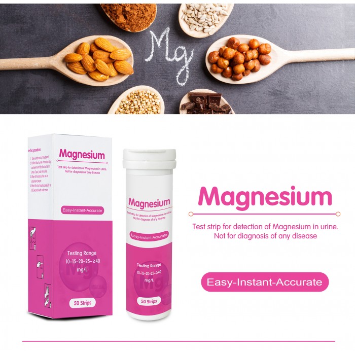 Urine magnesium Test Strips (1T x 50/box)