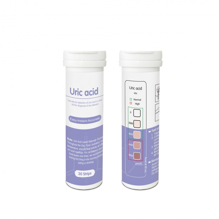 Uric acid test strips