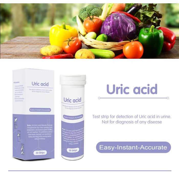 Uric acid test strips