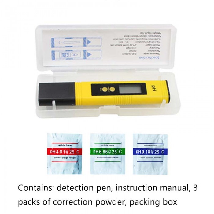 PH value test pen, water quality PH value detection