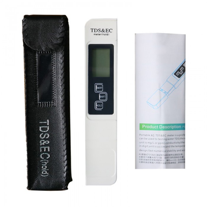 Household water quality test pen (tds test, EC test, temperature test)